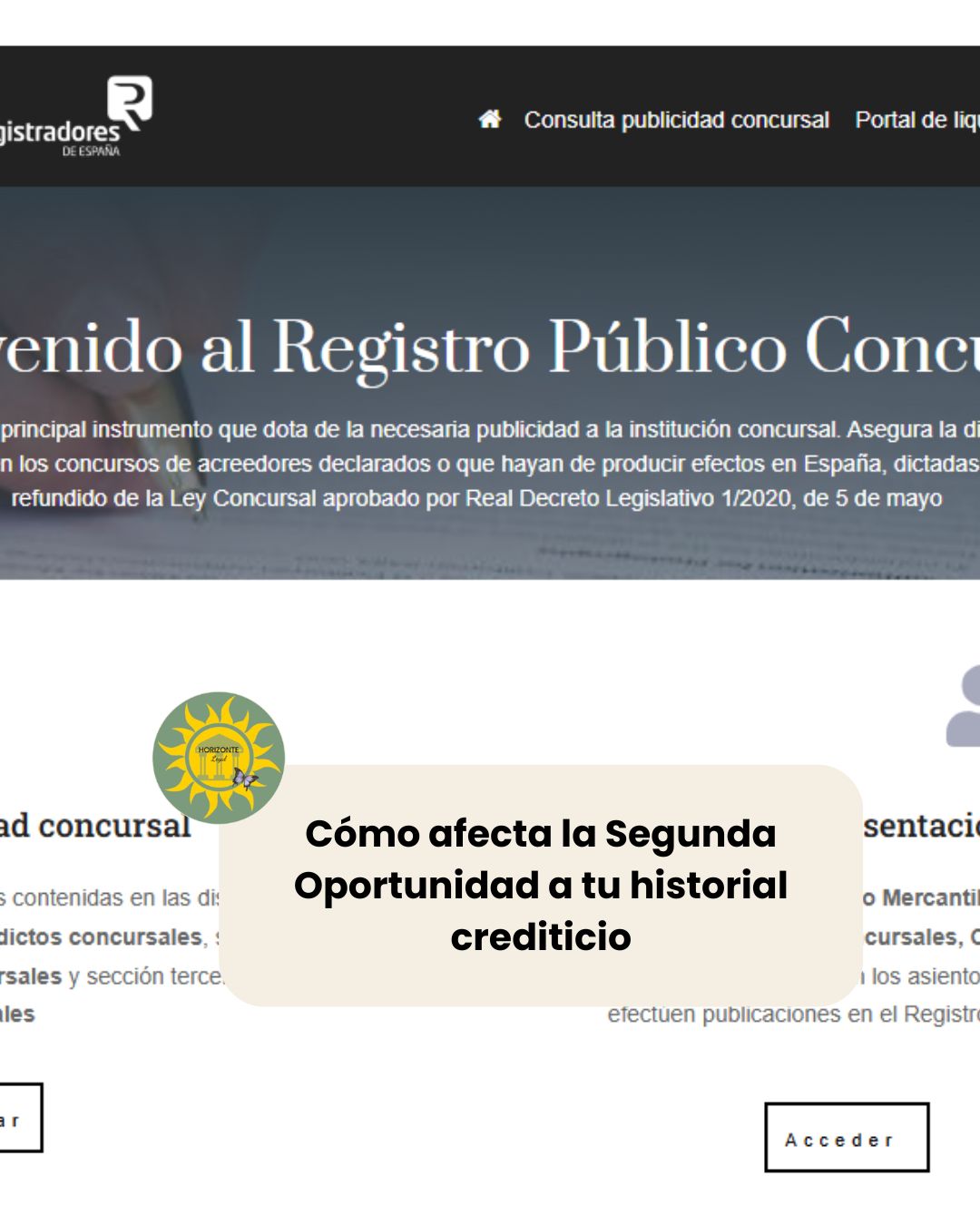 Cómo afecta la Ley de Segunda Oportunidad a tu historial crediticio