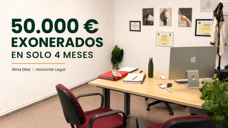 Gina Díaz consigue la exoneración de 50.000 euros mediante la Ley de Segunda Oportunidad desde su despacho en Cornellà