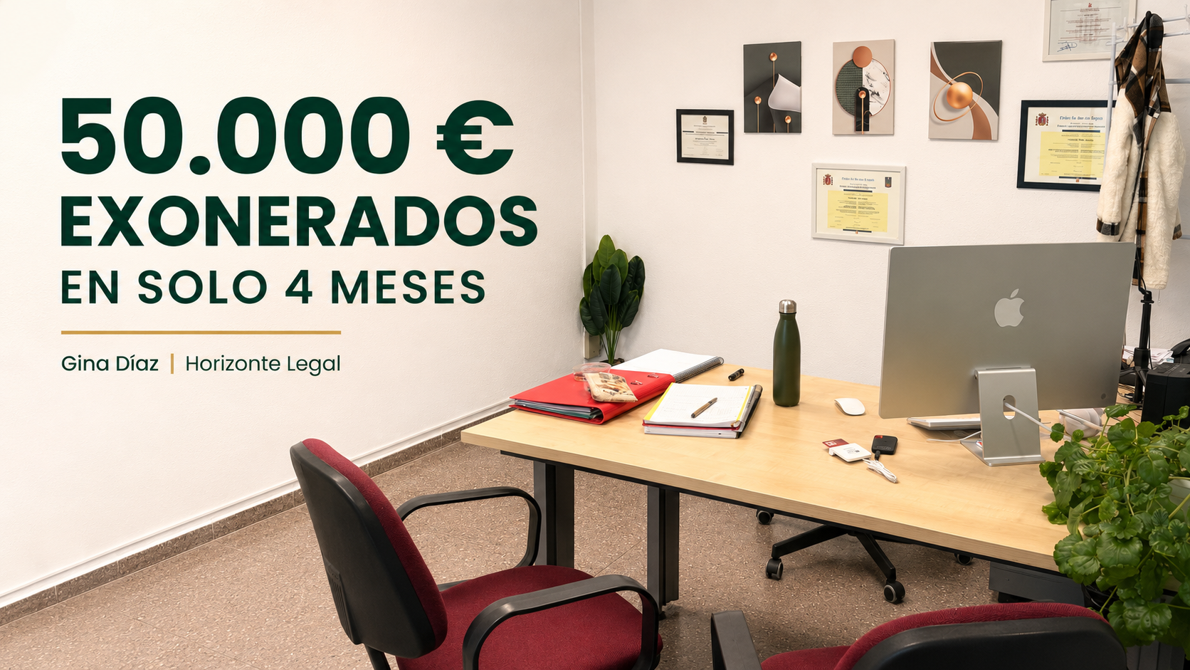 50.000 euros exonerados en cuatro meses | Caso de éxito
