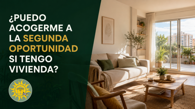 ¿Puedo acogerme a la Ley de Segunda Oportunidad si tengo vivienda?