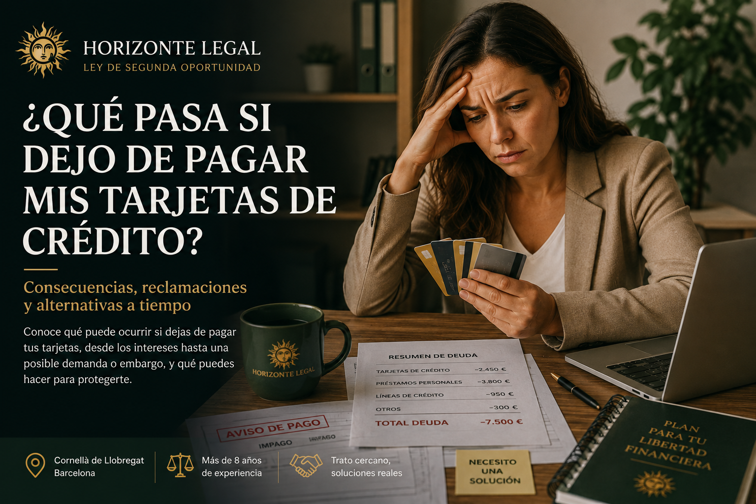 ¿Qué pasa si no pago una tarjeta de crédito? Consecuencias