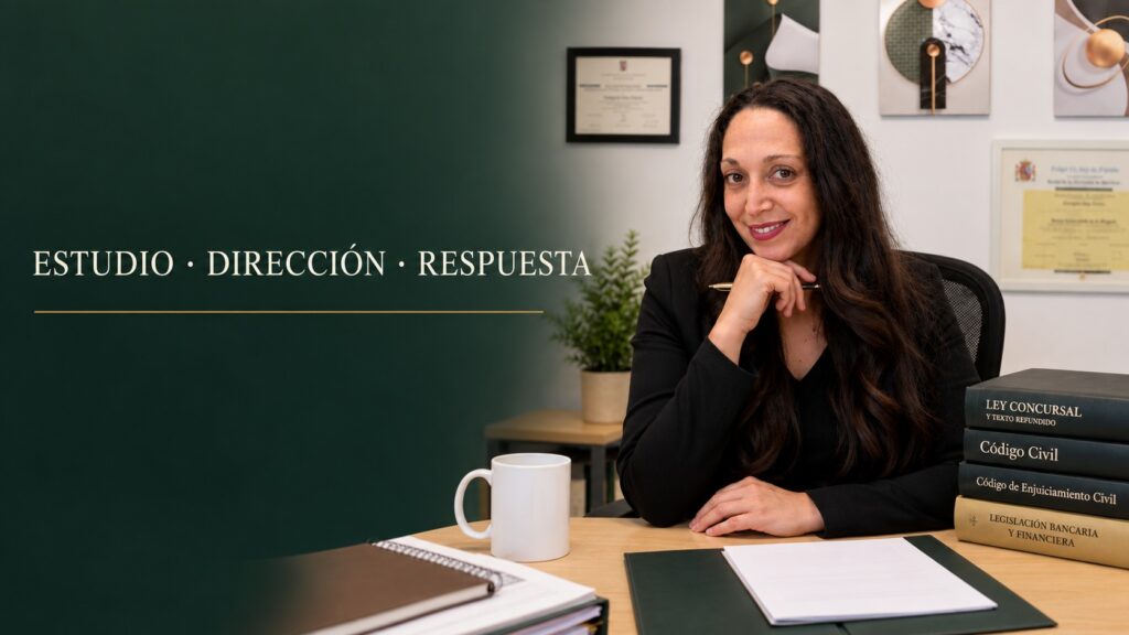 : Gina Díaz, abogada responsable de los expedientes de Horizonte Legal.