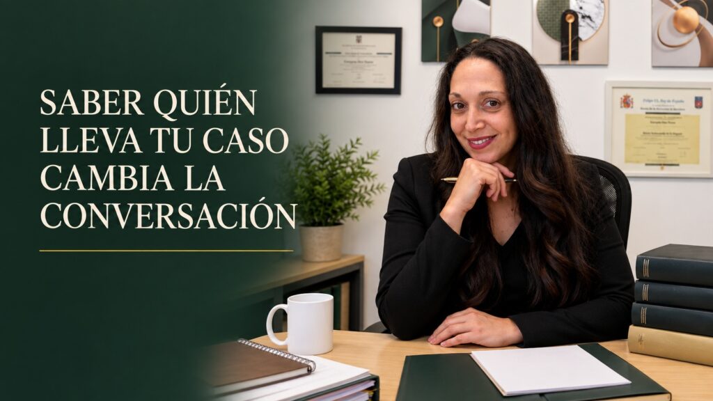 Gina Díaz atiende personalmente expedientes de Segunda Oportunidad en Horizonte Legal.